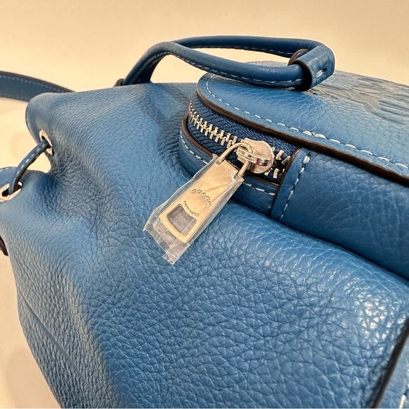 COACH Jes Sporty Drawstring Bucket Crossbody Satchel Bag With Horse And Carriage - Picture 9 of 13